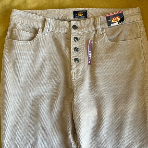 NWT Route 66 Corduroy Boot Cut Stretch Pants - Picture 3 of 6